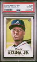Ronald Acuna Jr. 2018 Topps Gallery #140 RC (PSA 10) at PristineAuction.com
