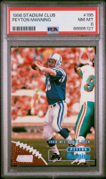 Peyton Manning 1998 Stadium Club #195 RC (PSA 8) at PristineAuction.com
