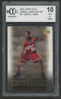LeBron James 2003 Upper Deck LeBron James Box Set #27 RC (BCCG 10) at PristineAuction.com