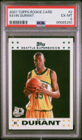 Kevin Durant 2007-08 Topps #112 RC (PSA 6) at PristineAuction.com