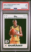 Kevin Durant 2007 Topps #2 RC (PSA 7) at PristineAuction.com