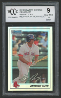 Anthony Rizzo 2010 Bowman Chrome Prospect Refractors #BCP101A #397/777 (BCCG 9) at PristineAuction.com