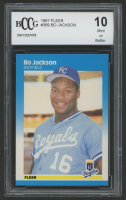 Bo Jackson 1987 Fleer #369 (BCCG 10) at PristineAuction.com
