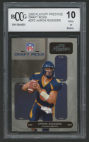 Aaron Rodgers 2005 Playoff Prestige DP #DP2 (BCCG 10) at PristineAuction.com
