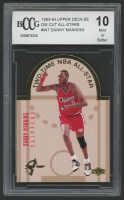 Danny Manning 1993-94 Upper Deck SE Die Cut All-Stars #W7 (BCCG 10) at PristineAuction.com
