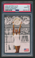 Serena Williams 2003 NetPro Elite Event Starter #4 (PSA 10) at PristineAuction.com