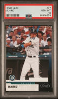 Ichiro Suzuki 2004 Leaf #77 (PSA 10) at PristineAuction.com