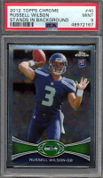 Russell Wilson 2012 Topps Chrome #40A (PSA 9) at PristineAuction.com