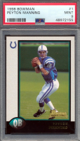 Peyton Manning 1998 Bowman #1 RC (PSA 9) at PristineAuction.com