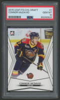 Connor McDavid 2015-16 Leaf In the Game CHL Draft #1 RC (PSA 10) at PristineAuction.com