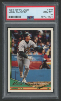 Mark McGwire 1994 Topps Gold #340 (PSA 10) at PristineAuction.com