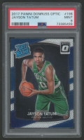 Jayson Tatum 2017 Donruss Optic RR #198 (PSA 9) at PristineAuction.com