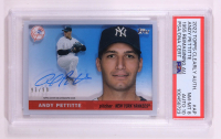 Andy Pettitte 2022 Topps Clearly Authentic Reimagining '55 Topps Autographs #55RAAP #93/99 (PSA 8) at PristineAuction.com