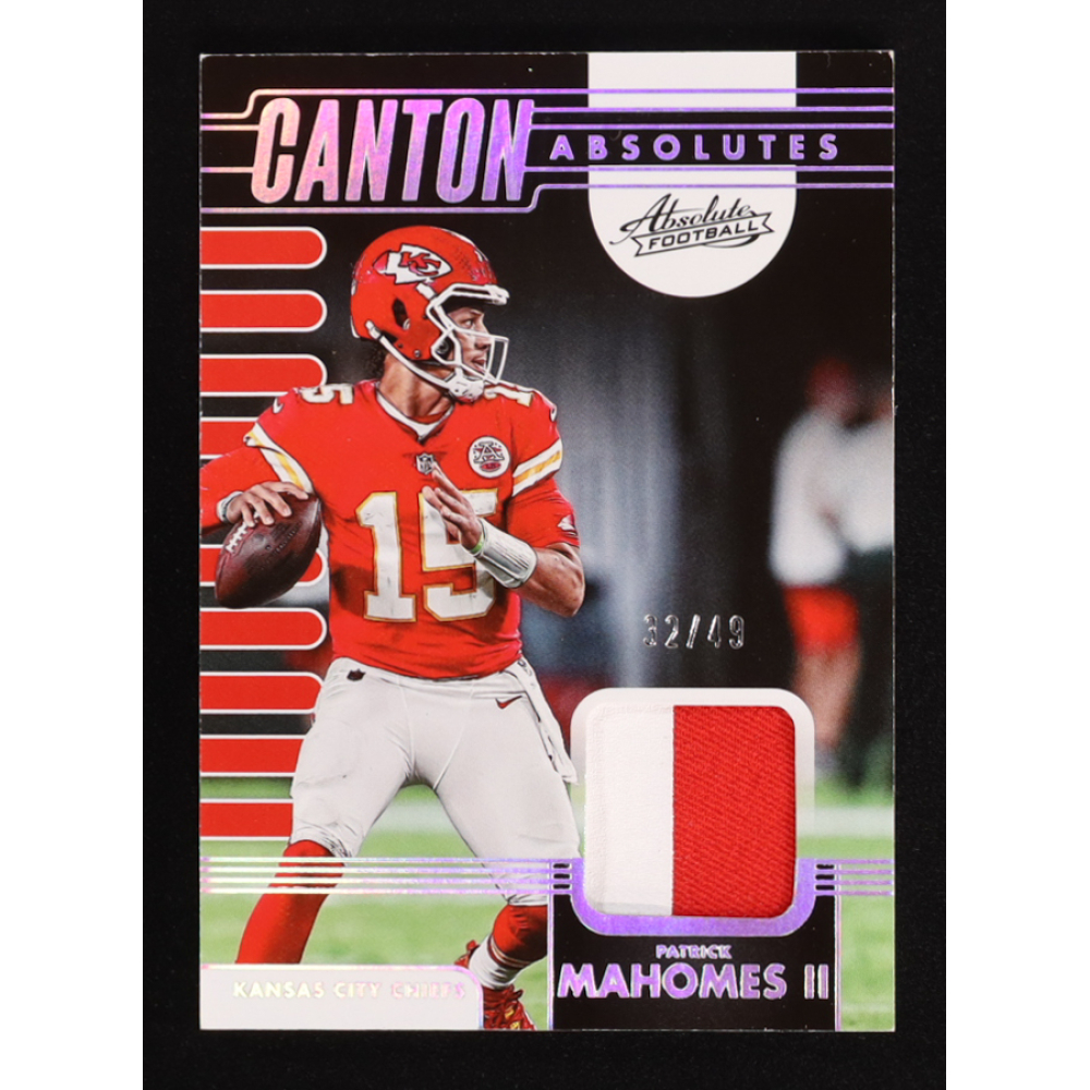 Patrick Mahomes II 2023 Panini Canton Absolutes #CA-3 #32/49 at PristineAuction.com