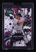 Johnny Damon 2024 Wild Card Splat Purple Cross Hatch #SBPUR06JD #1/2 at PristineAuction.com