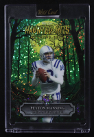 Peyton Manning 2025 Haunted Hits Monster Hunt Haunted Woods Green Sparkles #HHW-PM #2/3 at PristineAuction.com