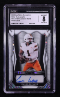 Cameron Ward 2025 Leaf Metal Web Exclusive Autographs White Lava #MACW1 #2/49 RC (CGC 8 | Auto 9) at PristineAuction.com