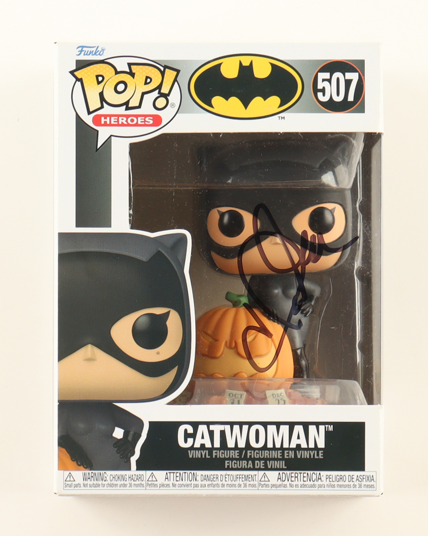 Halle Berry Signed "Batman" #507 Catwoman Funko Pop! Vinyl Figure (ACOA) at PristineAuction.com Halle Berry Signed "Batman" #507 Catwoman Funko Pop! Vinyl Figure (ACOA) at PristineAuction.com