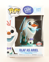 Josh Gad Signed "Disney Olaf Presents" #1177 Olaf As Ariel Funko Pop! Vinyl Figure Inscribed "-Olaf" (Beckett) at PristineAuction.com