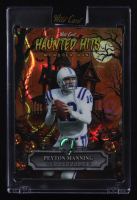 Peyton Manning 2025 Haunted Hits Monster Hunt Haunted House Orange Lazer #HHH-PM #1/4 at PristineAuction.com