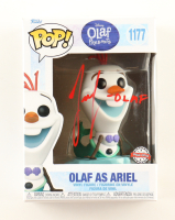 Josh Gad Signed "Disney Olaf Presents" #1177 Olaf As Ariel Funko Pop! Vinyl Figure Inscribed "-Olaf" (Beckett) at PristineAuction.com