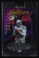 Peyton Manning 2025 Haunted Hits Monster Hunt Creepy Castle Purple Mosaic #HHCC-PM #2/2 at PristineAuction.com