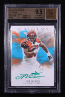 Joe Mixon 2017 Panini Origins Rookie Signatures Turquoise #19 #9/25 RC (BGS 9.5 | Auto 10) at PristineAuction.com