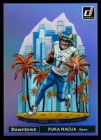 Puka Nacua 2024 Donruss Downtown Oversize #20 at PristineAuction.com