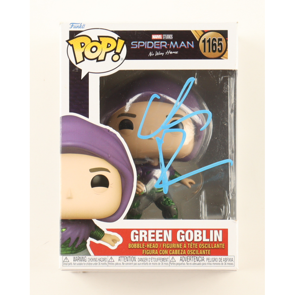 Willem Dafoe Signed "Spider-Man: No Way Home" #1165 Green Goblin Bobble-Head Funko Pop! Vinyl Figure (ACOA) at PristineAuction.com