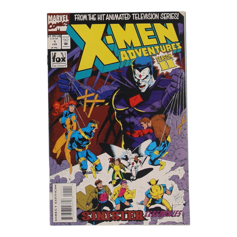 1994 "X-Men Adventures II" Issue #1 Marvel Comic Book at PristineAuction.com 1994 "X-Men Adventures II" Issue #1 Marvel Comic Book at PristineAuction.com