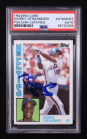 Darryl Strawberry Signed 1984 Topps #182 RC (PSA Encapsulated) at PristineAuction.com