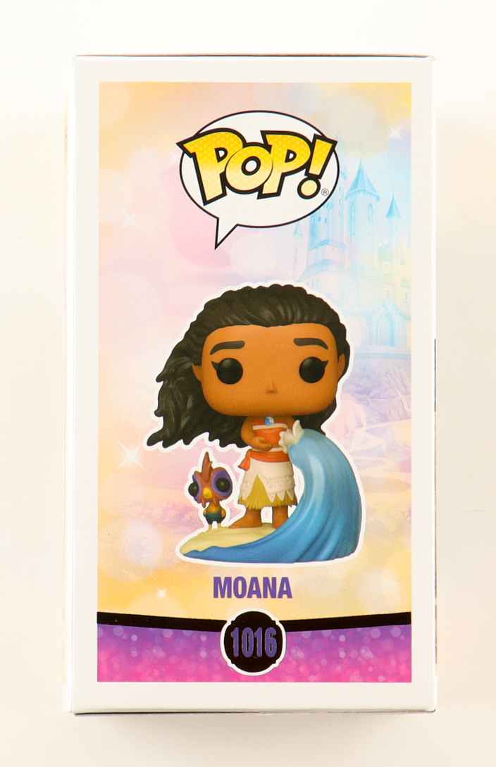 Auli'i Cravalho Signed "Disney Princess" #1016 Moana Funko Pop! Vinyl Figure (ACOA) at PristineAuction.com Auli'i Cravalho Signed "Disney Princess" #1016 Moana Funko Pop! Vinyl Figure (ACOA) at PristineAuction.com