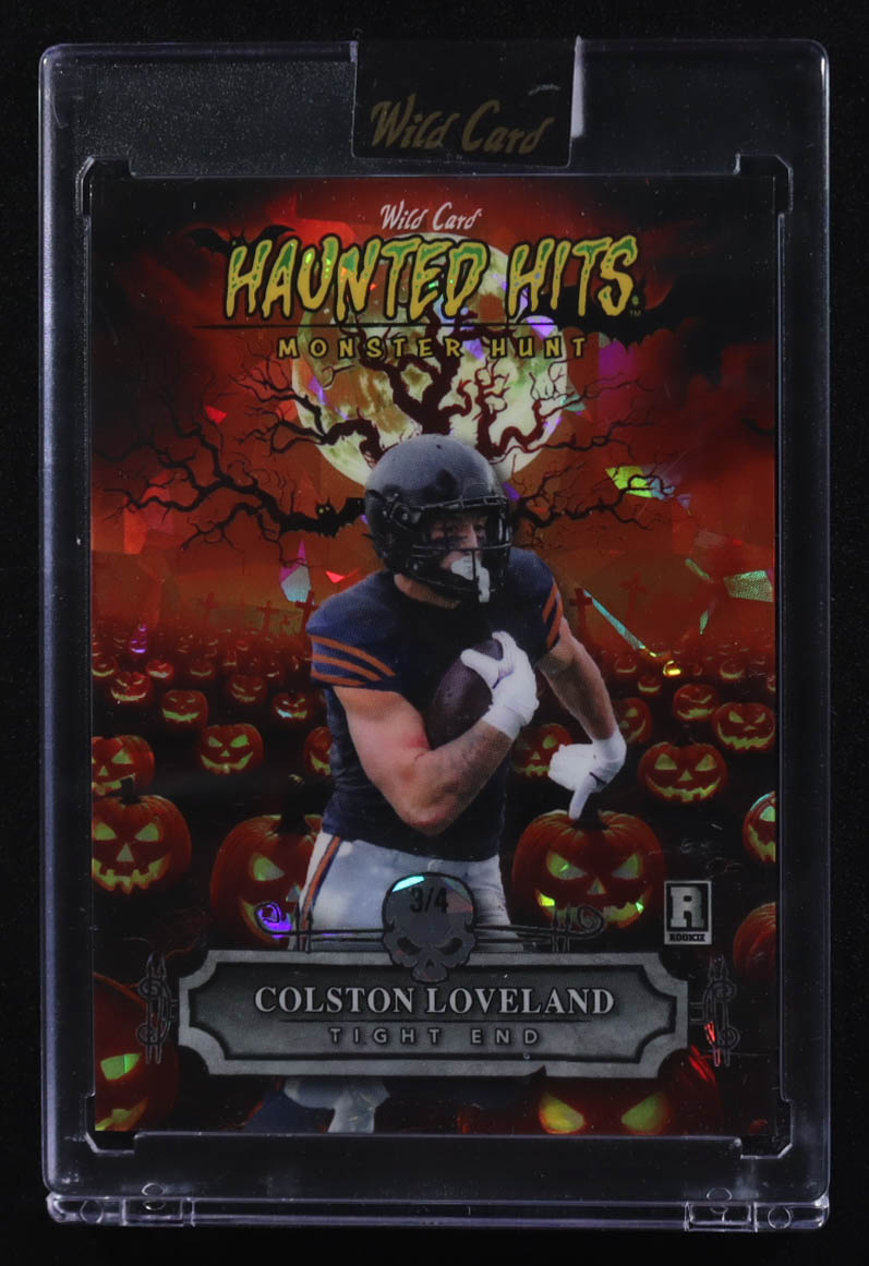 Colston Loveland 2025 Wild Card Haunted Hits Monster Hunt Pumpkin Patch Orange Crystal #HHP-CL #3/4 RC at PristineAuction.com Colston Loveland 2025 Wild Card Haunted Hits Monster Hunt Pumpkin Patch Orange Crystal #HHP-CL #3/4 RC at PristineAuction.com