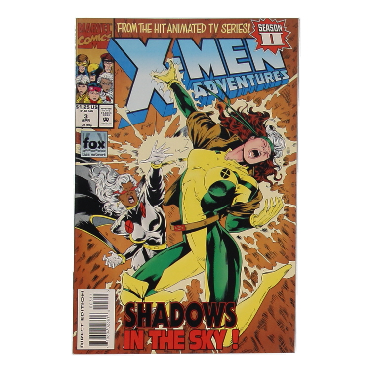 1994 "X-Men Adventures II" Issue #3 Marvel Comic Book at PristineAuction.com 1994 "X-Men Adventures II" Issue #3 Marvel Comic Book at PristineAuction.com
