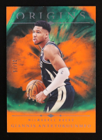 Giannis Antetokounmpo 2024-25 Panini Origins Orange #47 #31/75 at PristineAuction.com