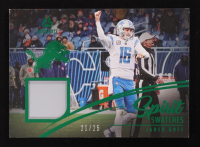 Jared Goff 2023 Panini Luminance Spirit Swatches Prime Green #6 #21/25 at PristineAuction.com