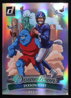 Jaxson Dart 2025 Donruss Downtown! Oversized #14 RC at PristineAuction.com