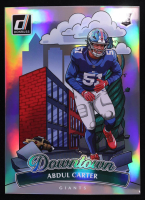 Abdul Carter 2025 Donruss Downtown! Oversize #20 RC at PristineAuction.com