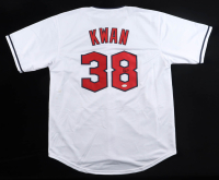 Steven Kwan Signed Jersey (JSA) at PristineAuction.com