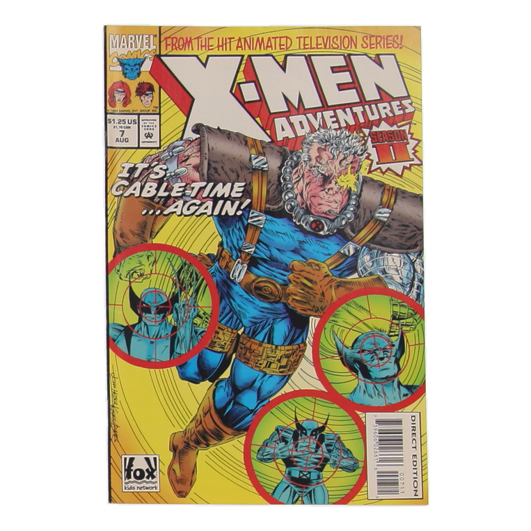1994 "X-Men Adventures II" Issue #7 Marvel Comic Book at PristineAuction.com 1994 "X-Men Adventures II" Issue #7 Marvel Comic Book at PristineAuction.com