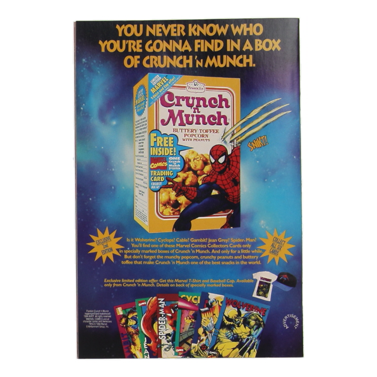 1994 "X-Men Adventures II" Issue #7 Marvel Comic Book at PristineAuction.com 1994 "X-Men Adventures II" Issue #7 Marvel Comic Book at PristineAuction.com