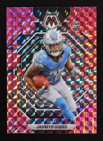 Jahmyr Gibbs 2023 Panini Mosaic Mosaic Camo Pink #324 RC at PristineAuction.com