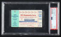 1973 NLCS Game 1 Original Game Ticket (PSA) at PristineAuction.com