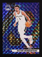 Victor Wembanyama 2024-25 Panini Mosaic Mosaic Blue #31 #065/199 at PristineAuction.com