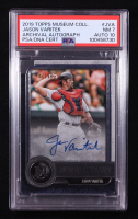 Jason Varitek 2019 Topps Museum Collection Archival Autographs #AAJVA #174/199 (PSA 7) at PristineAuction.com