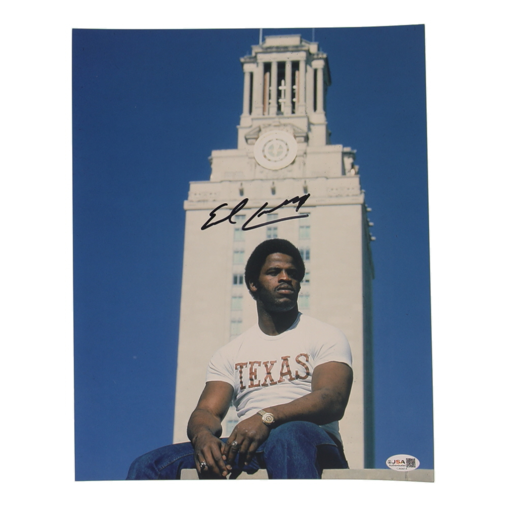 Earl Campbell Signed Texas Longhorns 11x14 Photo (JSA) at PristineAuction.com