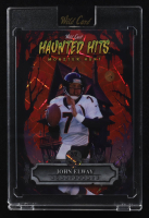 John Elway 2025 Wild Card Haunted Hits Monster Hunt Haunted House Red Lazer #HHH-JE #2/2 at PristineAuction.com