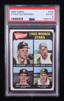 1965 Topps #526 Rookie Stars Rene Lachemann / Johnny Odom / Jim Hunter / Skip Lockwood RC (PSA 6) at PristineAuction.com
