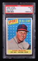 Stan Musial 1958 Topps #476 (PSA 5) at PristineAuction.com
