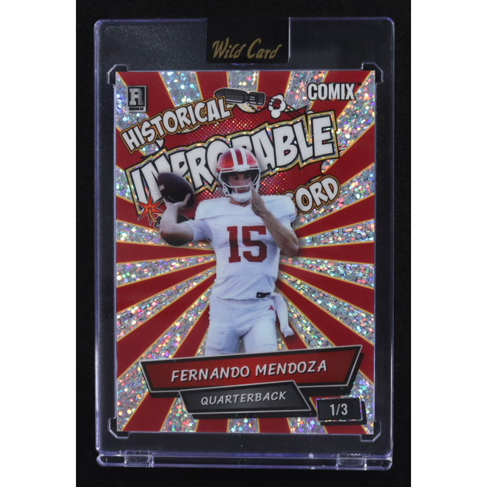 Fernando Mendoza 2025 Wild Card Comix #ACIM-FM04 RC #1/3 at PristineAuction.com